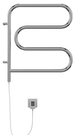 Электро 25 F-обр 600х600 поворотный Полотенцесушитель TERMINUS Киров - фото 2
