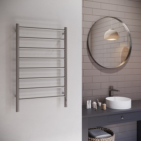 Аврора П8 500х850 Электро Полотенцесушитель TERMINUS Оружейная сталь Киров - фото 3 Аврора П8 500х850 Электро Полотенцесушитель TERMINUS Оружейная сталь Киров - фото 3