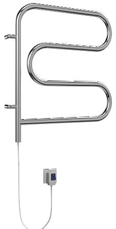 Электро 25 F-обр 600х600 поворотный Полотенцесушитель TERMINUS Киров - фото 1